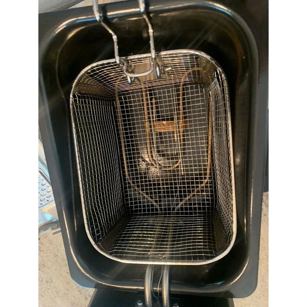 T-fal Easy Pro Deep Frying Machine FR101450 - 3L w/Helen Chen Stainless Steel‎